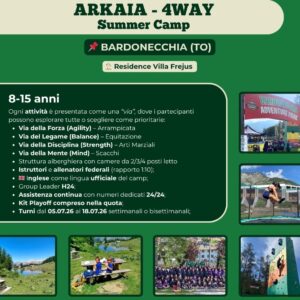 Arkaia - 4Way Camp | Summer camp multisport a Bardonecchia (TO)