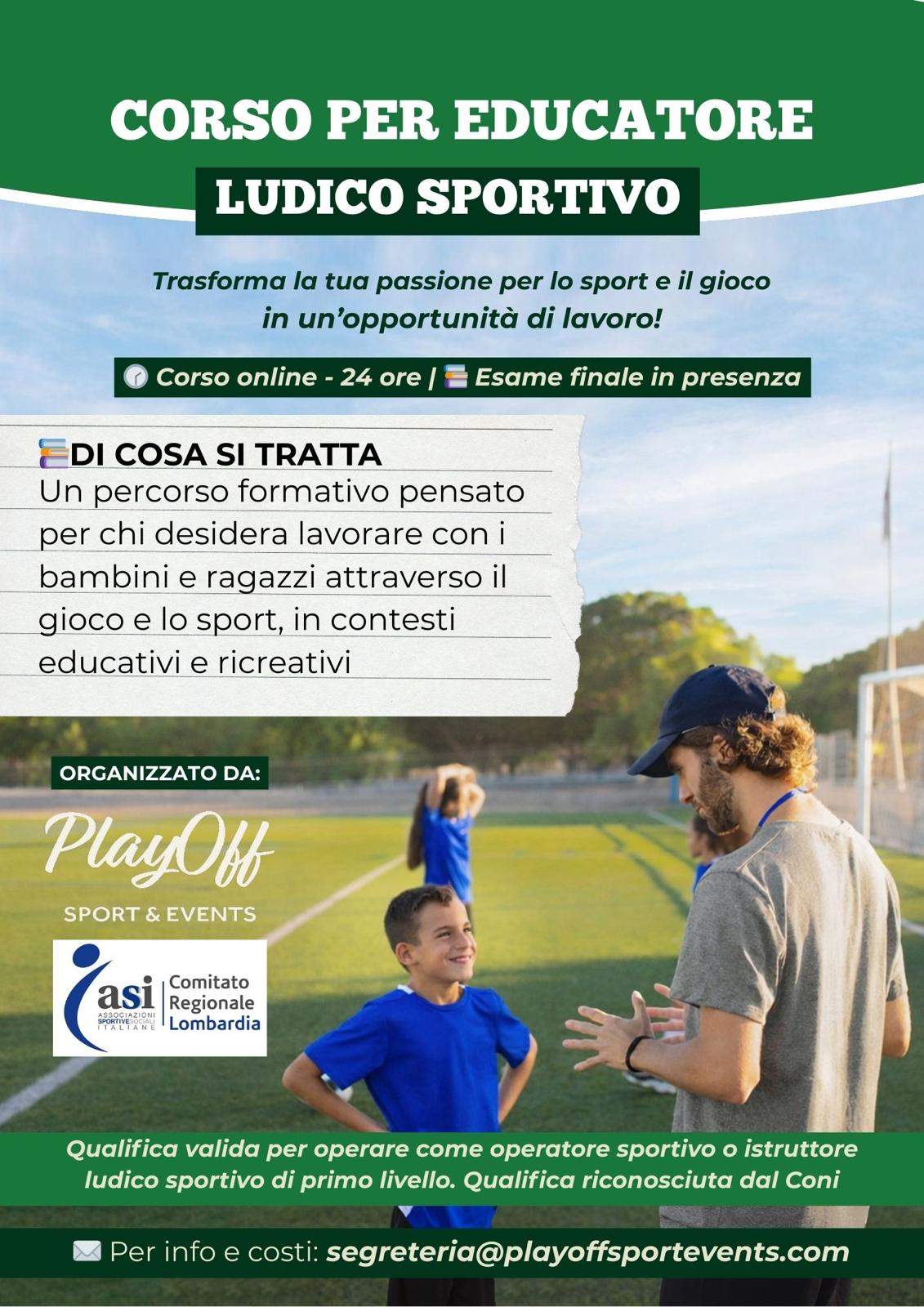 Corso di formazione sportiva